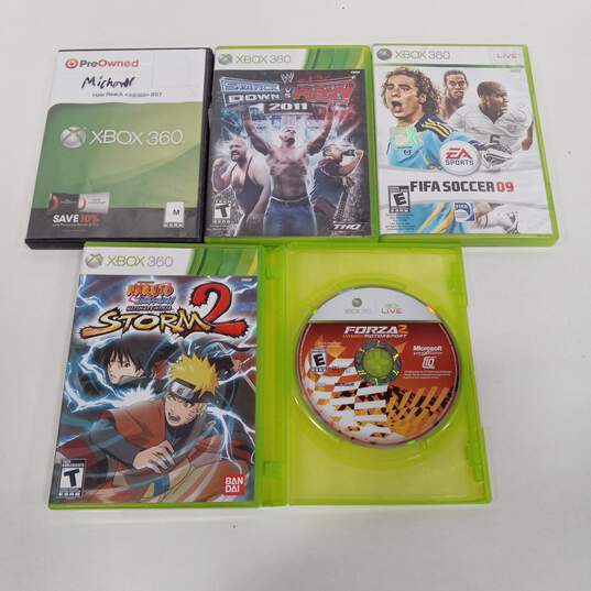 Bundle of 5 Microsoft Xbox 360 Video Games image number 2
