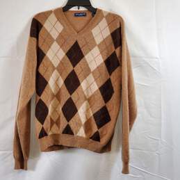 John Ashford Men Brown Sweater SZ XL
