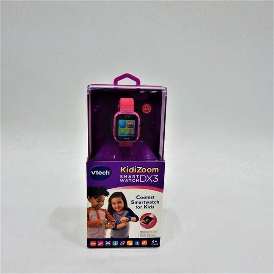 Sealed Vtech KidiZoom DX3 Pink Kid's Smart Watch w/ Camera image number 1