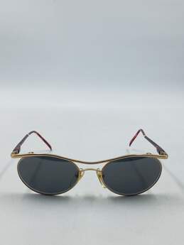 Maui Jim Gold Oval Sunglasses alternative image