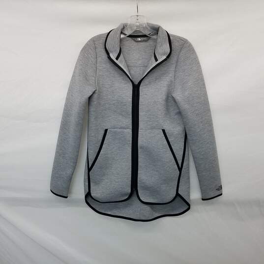 The North Face Gray Full Zip Jacket WM Size XS image number 1