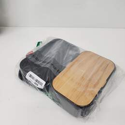Grub2GO Bento Box with Bamboo Lid NEW Unopen