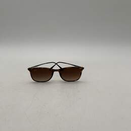Ray Ban Mens Brown Tortoise Thin Frame Lightweight Wayfarer Sunglasses alternative image