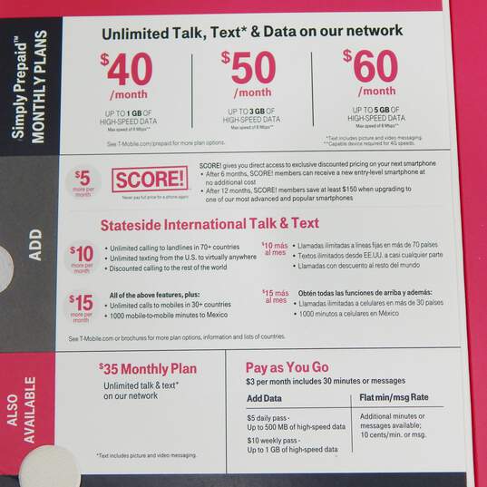 Simply Prepaid Tmobile Cell Phone image number 3