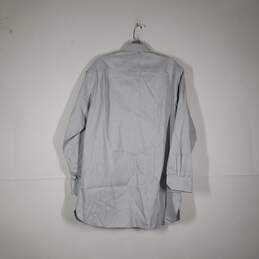 NWT Mens Cotton Herringbone Tailored Fit Wrinkle Free Dress Shirt Size 151/2 -32 alternative image