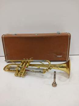 Gold Tone Trumpet In Case