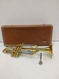 Gold Tone Trumpet In Case image number 1