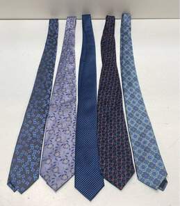 Designer Assorted Bundle Set Of 5 Multi Neckties Ties