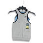 NWT Kids Heather Gray Sleeveless Scoop Neck Hooded Pullover Tank Top Size 2T image number 1