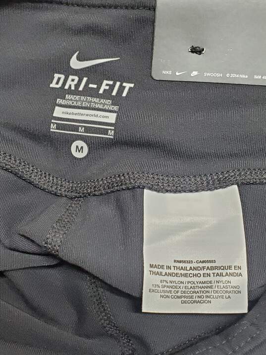 Nike Dri-Fit Black Cropped Yoga Pants Size M image number 3