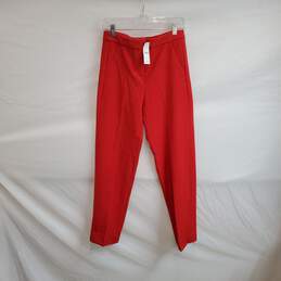 J. Crew Red Kate Tapered Pant WM Size 2 NWT