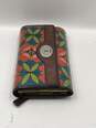 Womens Multicolor Floral Leather Inner Pockets Trifold Wallet W-0552170-I image number 2