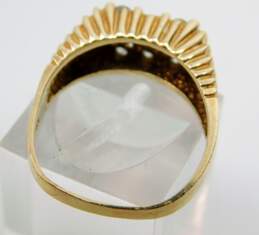 Vintage 10K Yellow Gold 0.24 CTTW Diamond Ring- For Repair 3.5g alternative image