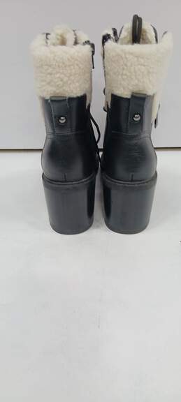 Marc Fisher Women's Black/White Boots Size 8.5 alternative image