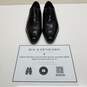 AUTHENTICATED Versace Black Leather Derby Dress Shoes Size 41 image number 1