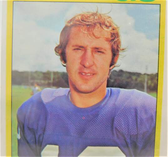 1972 HOF Fran Tarkenton Topps #225 Minnesota Vikings image number 3