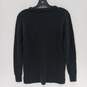 J. Crew Women's black Crew Neck LS Knit Sweater Size XXS NWT image number 2