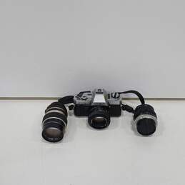 Minolta X-370 Film Camera & Lenses Lot
