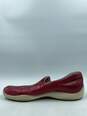 Authentic Prada Red Leather Loafers M 9.5 image number 2