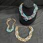 2 pc Braided Necklace Bundle image number 1