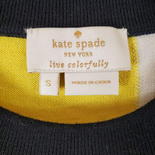 Kate Spade Women Multicolor Cashmere Sweater Sz S image number 2