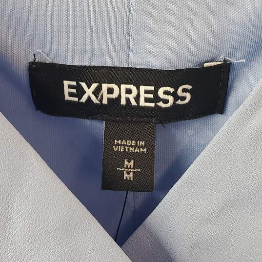 Express Pale Blue Sleeveless Mini Dress Size M image number 3