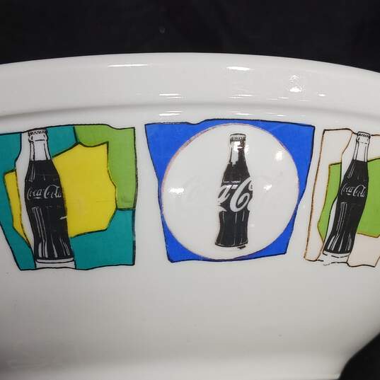 Bundle of 4 Gibson Coca Cola Ceramic Bowls image number 5