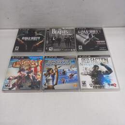 Lot of 6 PlayStation 3 Games alternative image