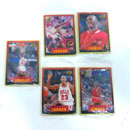 Upper Deck Michael Jordan 5 All-Metal Collector Cards