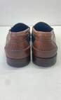 Cole Haan Black/Brown Leather Tassel Kiltie Casual Loafers Men's Size 10D image number 4