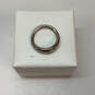 Designer Pandora 925 ALE Sterling Silver Plain Fashionable Band Ring W/ Box image number 1