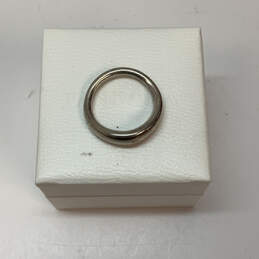 Designer Pandora 925 ALE Sterling Silver Plain Fashionable Band Ring W/ Box