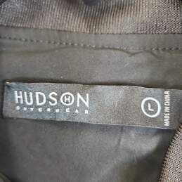 Hudson Men Black Jacket Sz L alternative image