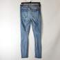 Seven7 Women Mid Wash Distressed Skinny Jeans sz 24 image number 2