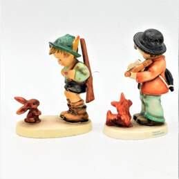 Vintage Goebel Hummel Figurines Puppy Love & Good Hunting IOB Germany alternative image