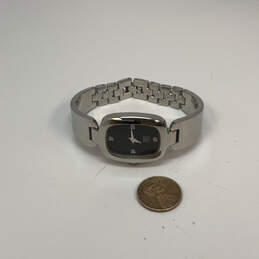 Designer ESQ Swiss E5308 Silver-Tone Dial Chain Strap Analog Wristwatch alternative image