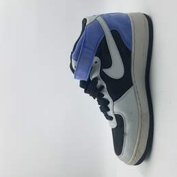 Nike Air Force 1 Premium Mid 'Baltoro' Sneaker Men's Sz 9.5 Blue/Gray alternative image