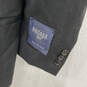NWT Mens Black Single Breasted Blazer And Pants Two-Piece Suit Set Size 48L image number 6