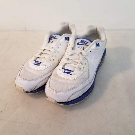 Nike Air Max Wright White/Blue Size 7.5 Mens image number 1