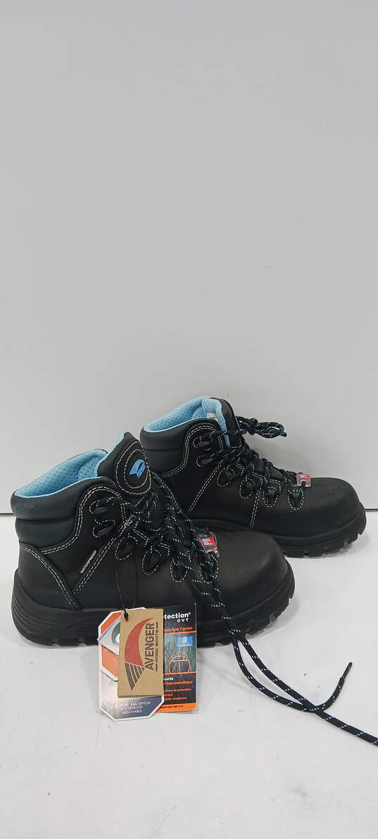 Women's Avenger Waterproof Work Boots Size 4.5 image number 4