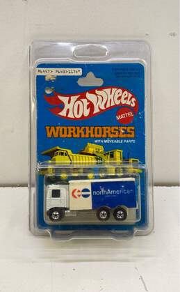 Hot Wheels North American Van Lines Vintage 1980 1:64 with Protector NIP