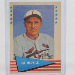 1961 HOF Joe Medwick Fleer Baseball Greats St Louis Cardinals