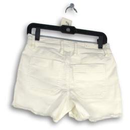 NWT Tommy Bahama Womens White Denim 5-Pocket Design Cut-Off Shorts Size 2 alternative image