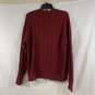 Men's Red Tommy Hilfiger Cable-Knit Sweater, Sz. L image number 2