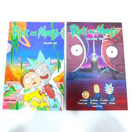 Rick & Morty Oni Press Graphic Novels 1 & 2
