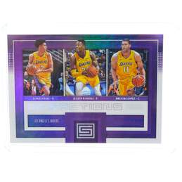 2017-18 LA Lakers Panini Factions Ball Randle Lopez