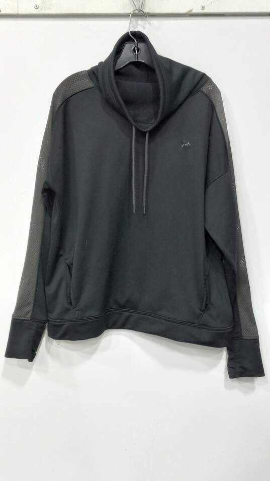 Women's Black Under Armour Hoodless Hoodie Size XXL image number 1