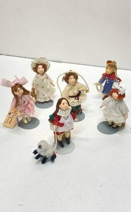 Small People By Cecily 6 Hand Crafted Decorative Home Figurines Dolls
