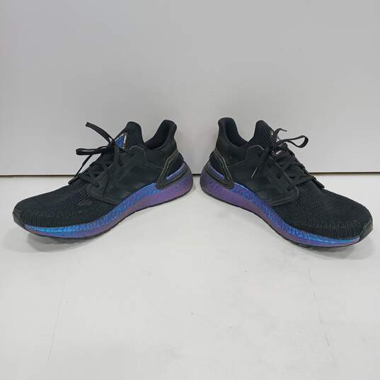 Men's Black Ultraboos Adidas Shoes Size 11.5 image number 2