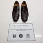 AUTHENTICATED MENS FERRAGAMO BROWN TASSEL LOAFERS SZ 7.5 image number 1